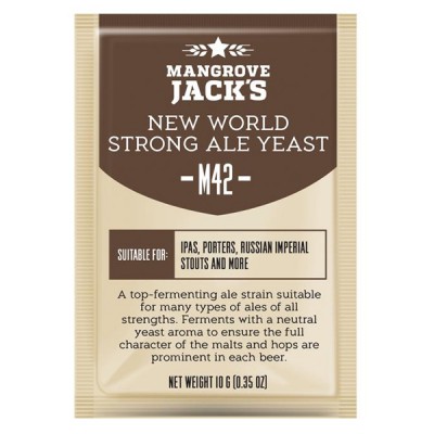Пивные дрожжи Mangrove Jack\'s CS Yeast M42 - New World Strong Ale (10g) купить