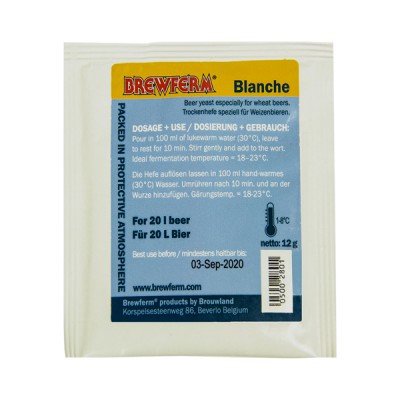 Пивные дрожжи Brewferm Blanche (12 g) купить