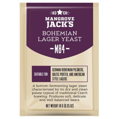 Пивные дрожжи Mangrove Jack\'s CS Yeast M84 Bohemian Lager (10g) купить
