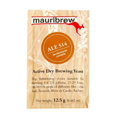 Пивные дрожжи MauriBrew Ale 514 (12,5 g) купить
