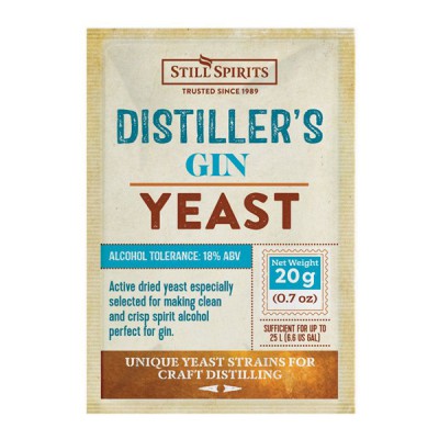 Спиртовые дрожжи для джина Still Spirits Distillery Yeast Gin 20g купить