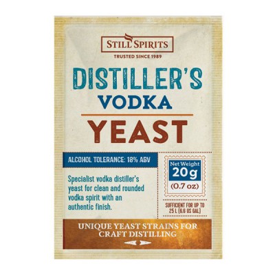 Спиртовые дрожжи для водки Still Spirits Distillery Yeast Vodka 20g купить