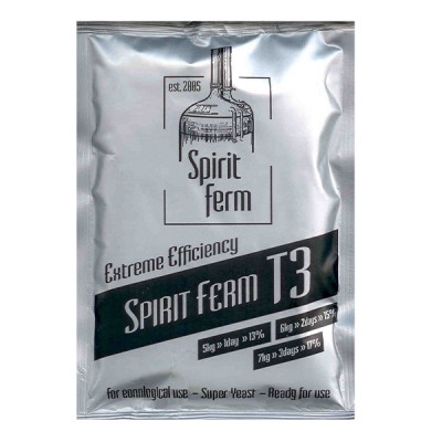 Спиртовые дрожжи Spirit Ferm T3 купить
