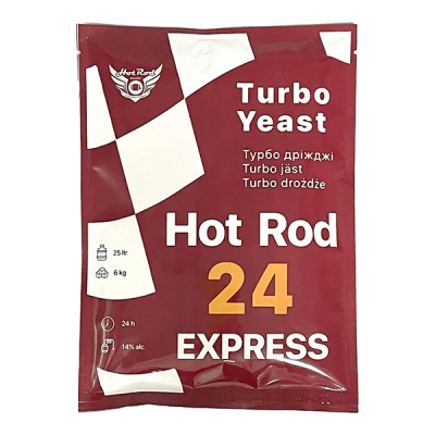 Турбо дріжджі Hot Rod 24 Express на 25 л (205 г) купить