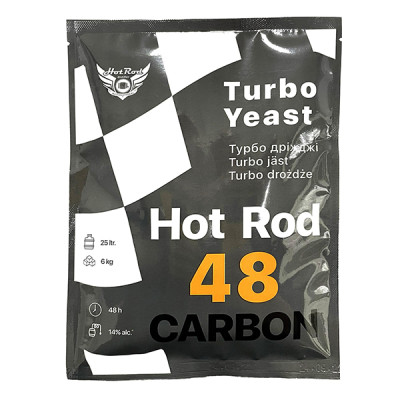 Турбо дріжджі Hot Rod 48 Carbon на 25 л (175 г) купить