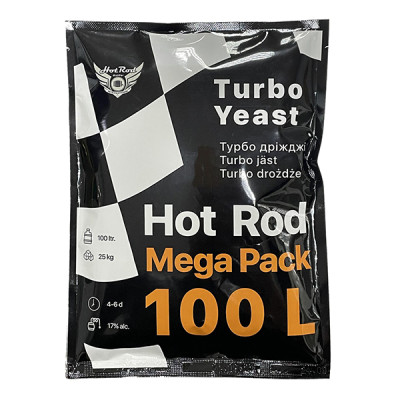 Турбо дріжджі Hot Rod Mega Pack на 100 л (360 г) купить